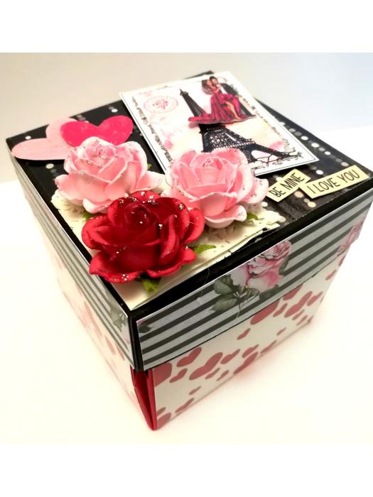 Love Valentine 3 layer Explosion Box