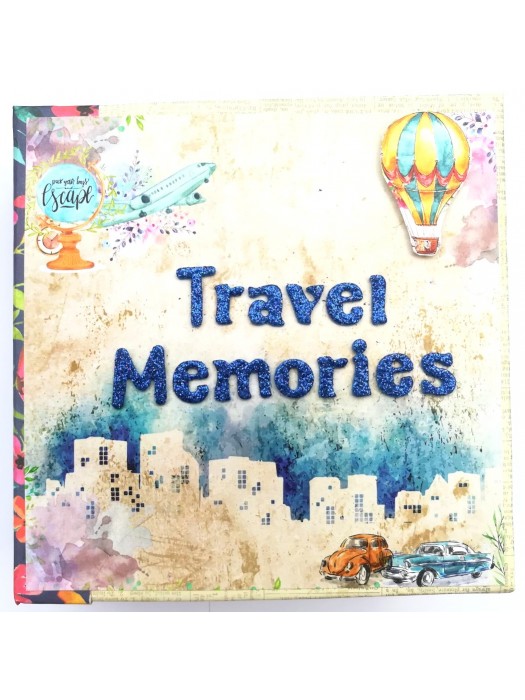 Travel Memories Scrapbook Journal image