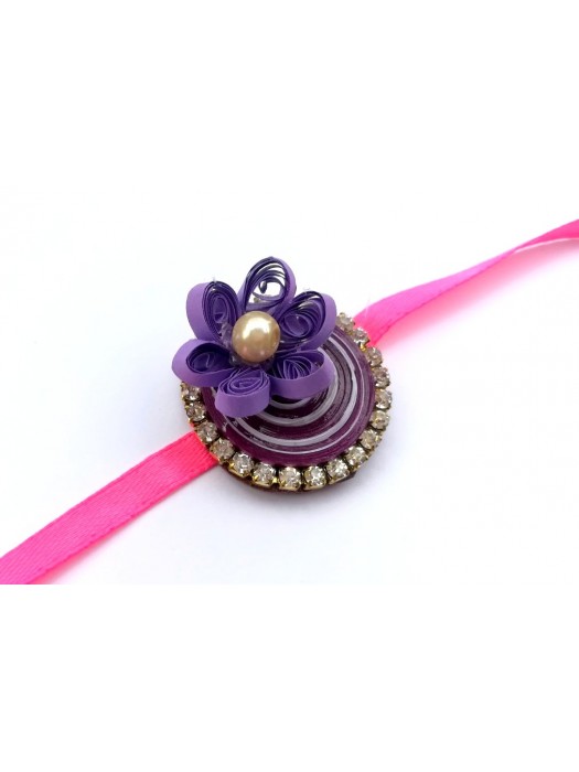 Quilled Rakhi - Design 15