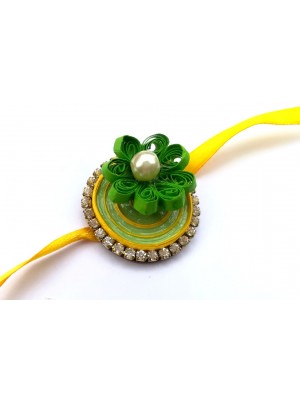 Quilled Rakhi - Design 17