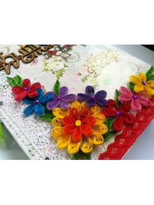 Beautiful Moments Birthday Handmade Scrapbook Gift Beautiful Moments Birthday Handmade Scrapbook Gift