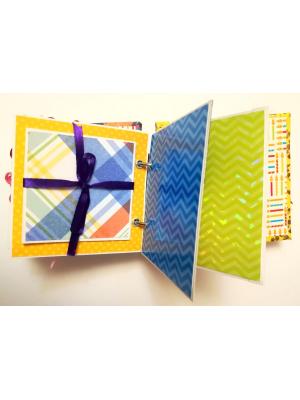 Pocket Mini Handmade Birthday Scrapbook - HB1 Pocket Mini Handmade Birthday Scrapbook - HB1