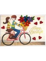 Couple Love Birthday Greeting Card