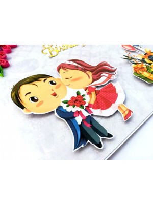 Happy Birthday for Wife or Husband Card Happy Birthday for Wife or Husband Card