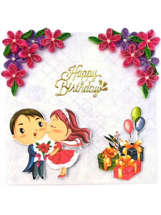 Happy Birthday for Wife or Husband Card