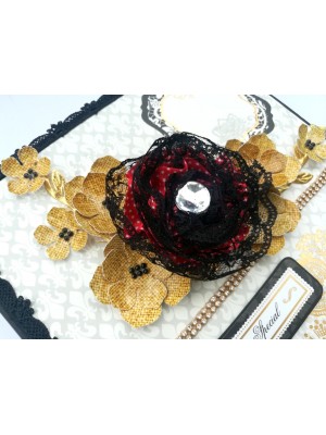 Black & Gold Themed Memories Scrapbook Black & Gold Themed Memories Scrapbook