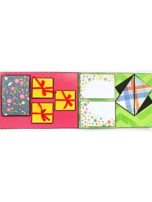 Sparkling Multicolor Birthday Mini Scrapbook Gift Sparkling Multicolor Birthday Mini Scrapbook Gift