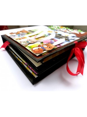Happy Birthday Kids Themed Colorful Scrapbook Happy Birthday Kids Themed Colorful Scrapbook
