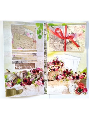 Love/Anniversary Mini Scrapbook Greeting Card Love/Anniversary Mini Scrapbook Greeting Card