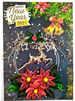 Sparkling New Year Greeting Card - NY16