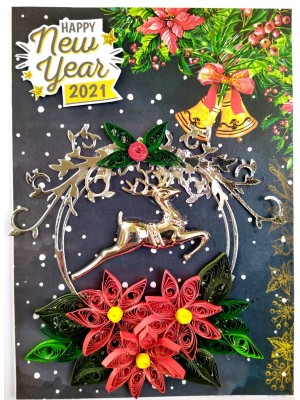 Sparkling New Year Greeting Card - NY16 Sparkling New Year Greeting Card - NY16