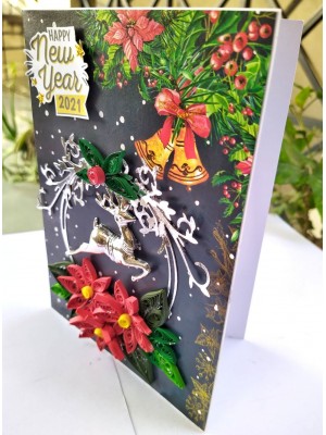 Sparkling New Year Greeting Card - NY16 Sparkling New Year Greeting Card - NY16