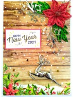 Sparkling New Year Greeting Card - NY15
