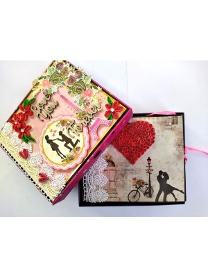 Love Scrapbook in Box  Love Scrapbook in Box
