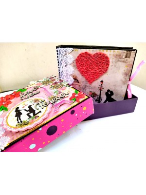 Love Scrapbook in Box  Love Scrapbook in Box