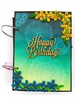 Happy Birthday Handmade Scrapbook Gift - D1