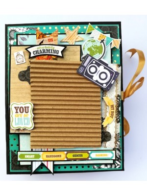 Male Birthday/ Memory Scrapbook Male Birthday/ Memory Scrapbook