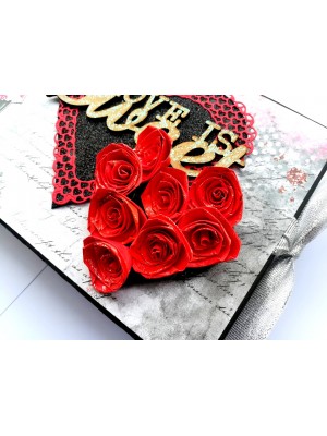 Love and Valentine Scrapbook 