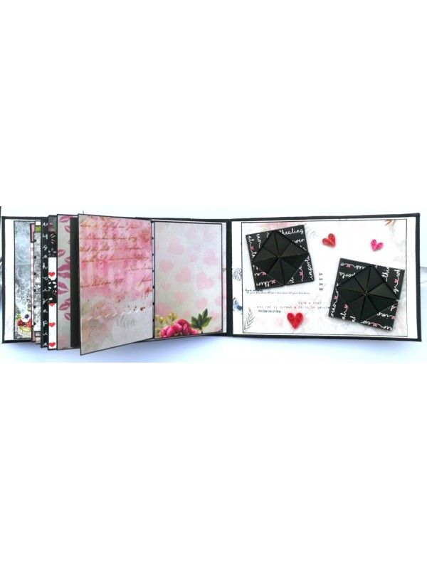 Love and Valentine Scrapbook 