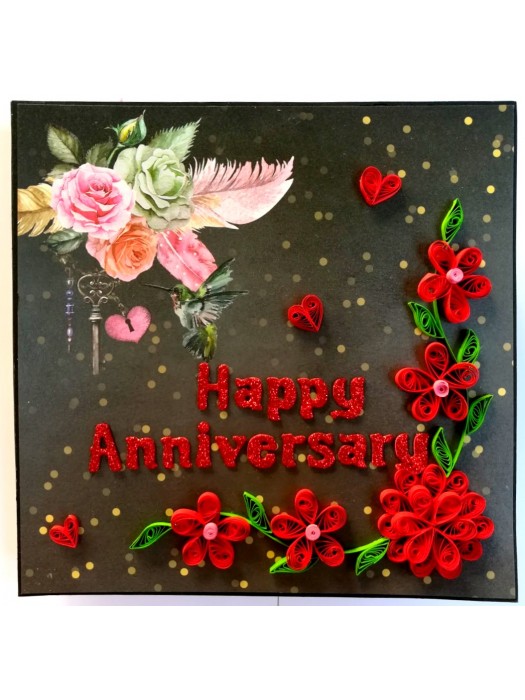 Anniversary Zigzag Mini Scrapbook - D4