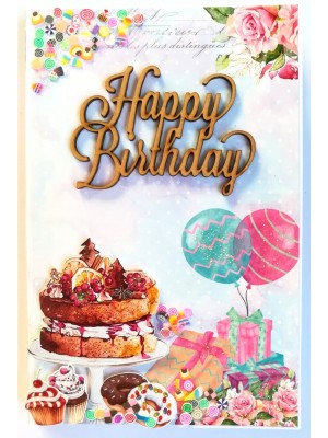 Sparkling Birthday Mini Scrapbook - D2 Sparkling Birthday Mini Scrapbook - D2