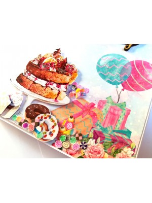 Sparkling Birthday Mini Scrapbook - D2 Sparkling Birthday Mini Scrapbook - D2