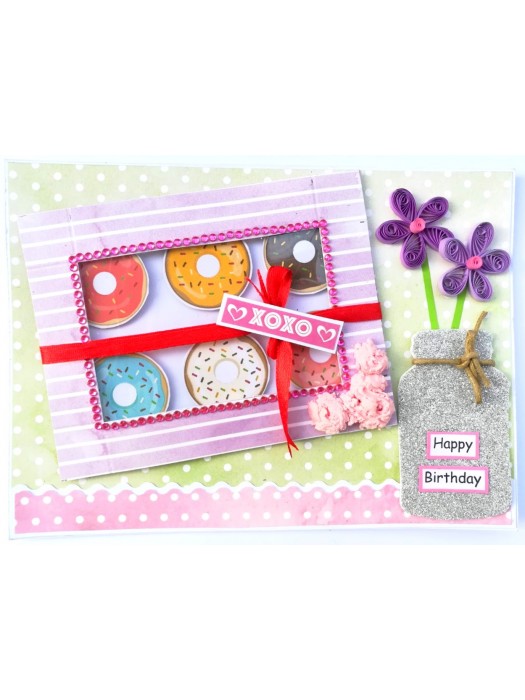 A Gift of Donuts Greeting Card image