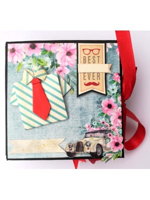 Male Themed Pocket Mini Scrapbook - M1 Male Themed Pocket Mini Scrapbook - M1