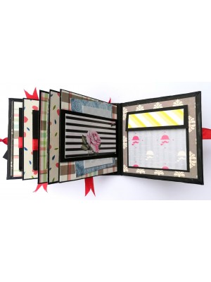 Male Themed Pocket Mini Scrapbook - M2  Male Themed Pocket Mini Scrapbook - M2