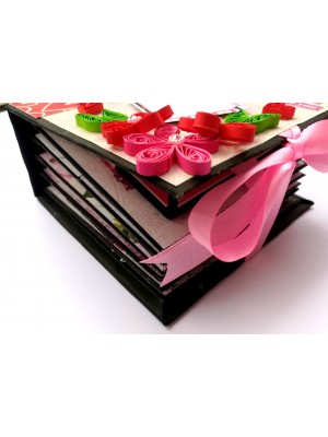 Love Themed Pocket Mini Scrapbook - LM1 Love Themed Pocket Mini Scrapbook - LM1