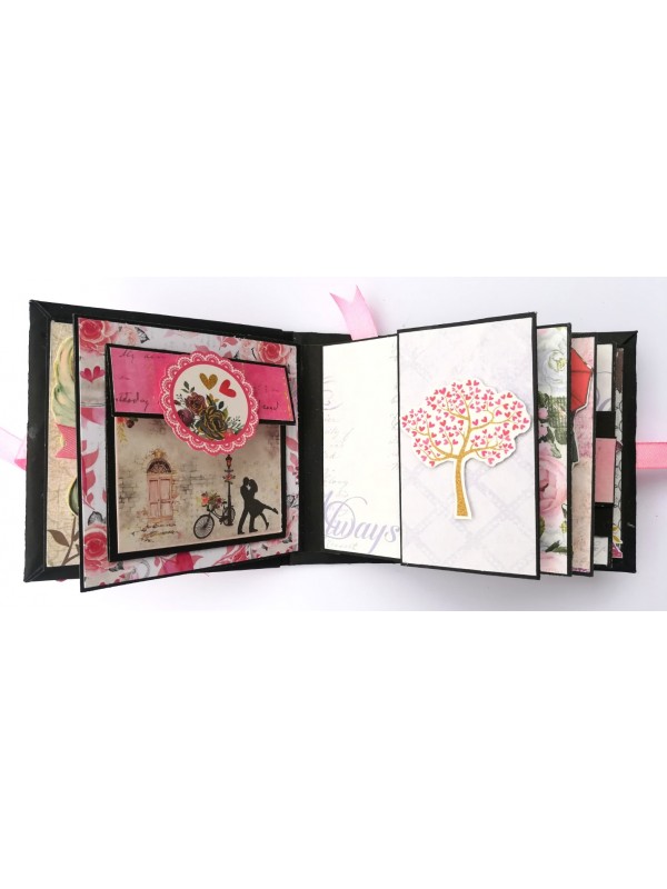 Love Themed Pocket Mini Scrapbook - LM1