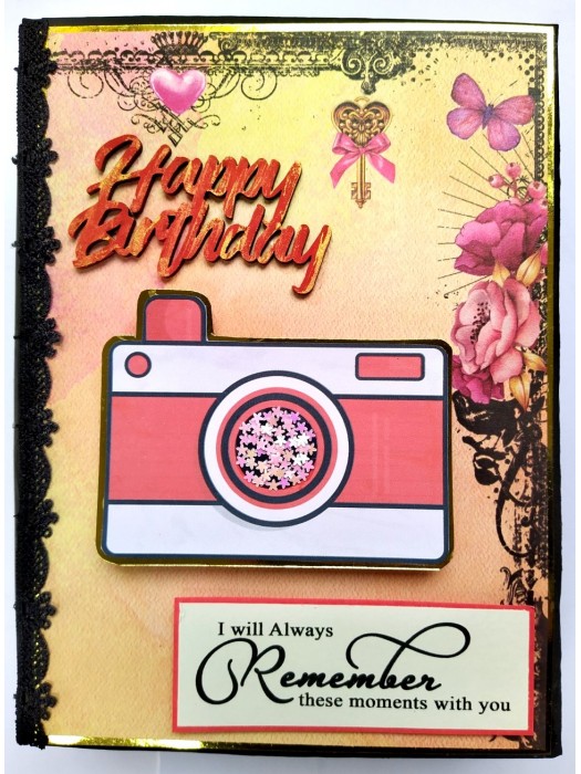 Sparkling Birthday Scrapbook Album image