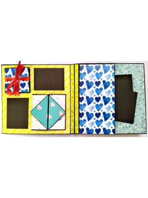 Sparkling Birthday Zigzag Mini Scrapbook Sparkling Birthday Zigzag Mini Scrapbook