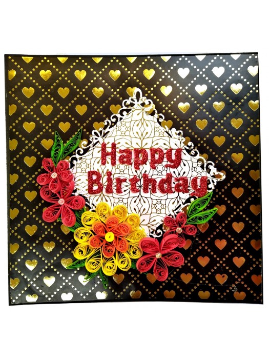 Sparkling Birthday Zigzag Mini Scrapbook image