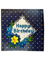 Sparkling Birthday Zigzag Mini Scrapbook