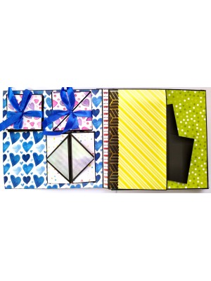 Sparkling Birthday Zigzag Mini Scrapbook Sparkling Birthday Zigzag Mini Scrapbook