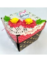 Mini Scrapbook in Explosion Box - Love theme