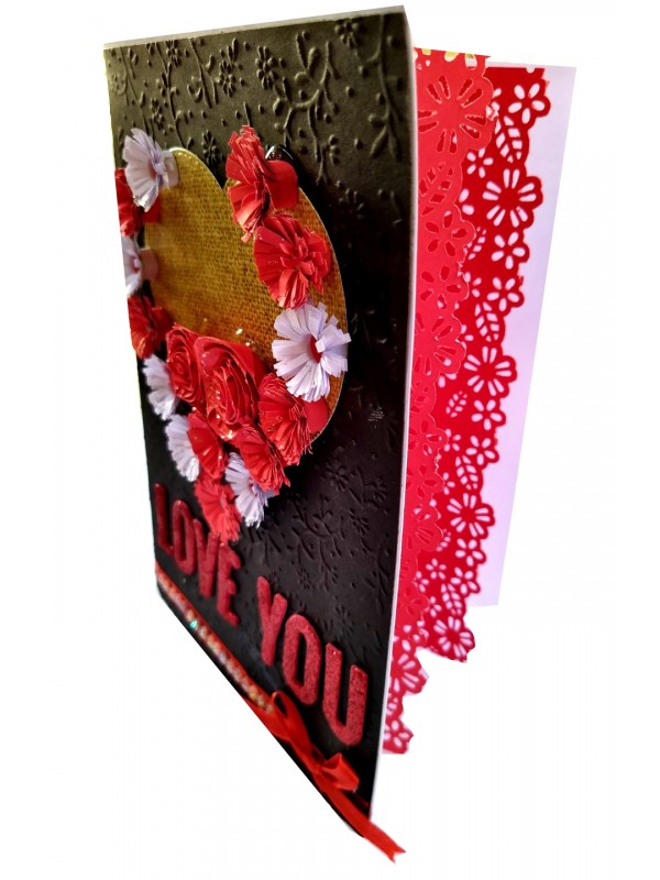 Sparkling Love You Greeting Card image