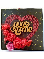 Sparkling Red Birthday / Anniversary Scrapbook - D2