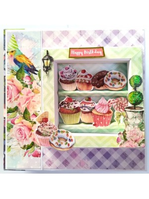 Sparkling Birthday Scrapbook - B1 Sparkling Birthday Scrapbook - B1