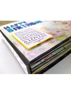 Handmade Happy Birthday Scrapbook Handmade Happy Birthday Scrapbook