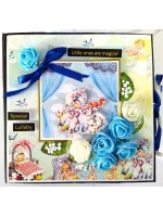 Sparkling Baby Boy Scrapbook