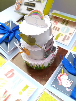 Happy Birthday Kids Theme Explosion Box Happy Birthday Kids Theme Explosion Box