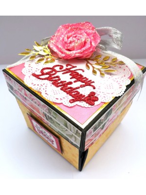 Love & Birthday Handmade Explosion Box Love & Birthday Handmade Explosion Box