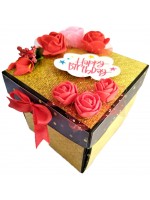 2 layered Love and Birthday Explosion box