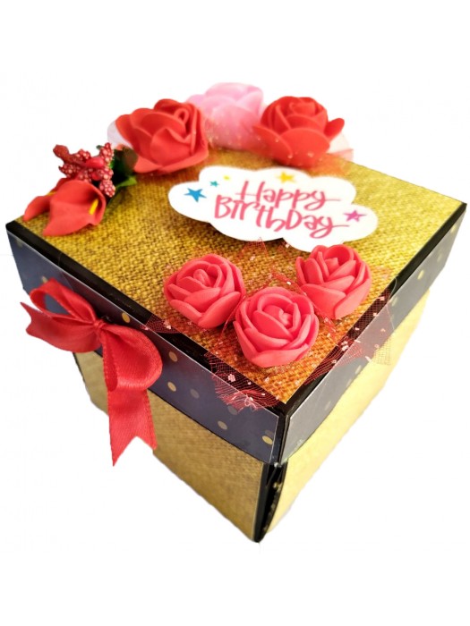 2 layered Love and Birthday Explosion box image