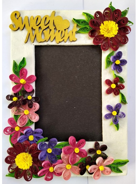 Sparkling Love Quilled Photo Frame 