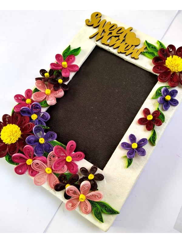 Sparkling Love Quilled Photo Frame 