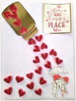 Handmade Valentine Love Card - VAL21B