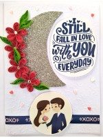 Handmade Valentine Love Card - VAL21C